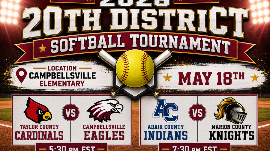 CHS Will Host 2026 20th District Softball Tournament